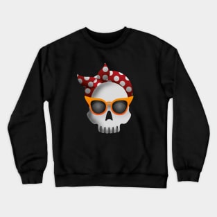 Summer Skull Crewneck Sweatshirt